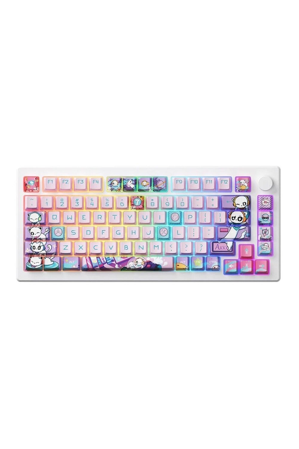 AKKO MOD 007B PC 7th Anniversary RGB Kablosuz Hotswap Mekanik Gaming Klavye