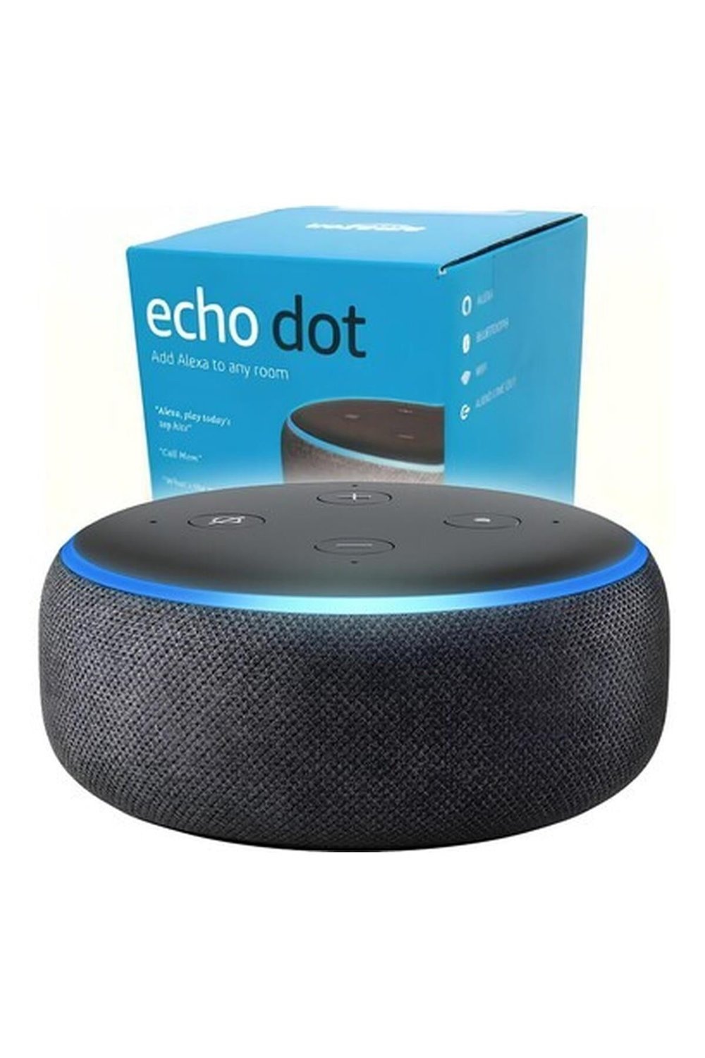 Amazon Echo Dot 3. Nesil Alexa Destekli Akıllı Hoparlör