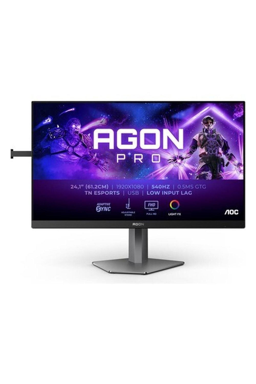 Aoc Agon Pro 24.1 AG246FK 540Hz 0.3ms HDMI Dp Adaptivesync Pivot HDR400 Ultra-Fast Tn Esports Gaming Monitör