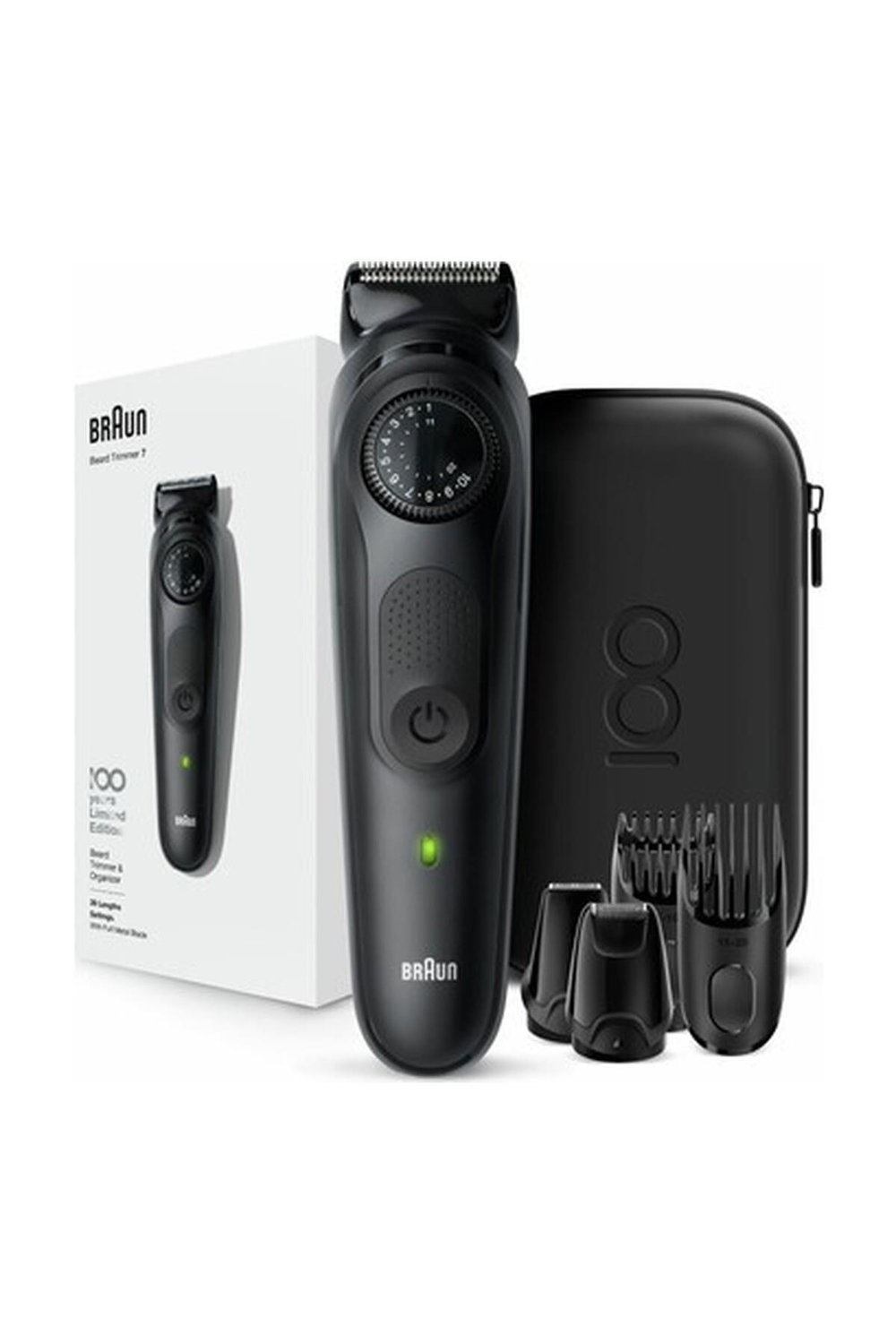 Braun BT7040 100. Yıl Özel Max Serisi Kablosuz, 4 Ek Ataçmanlı, Saç&sakal Düzeltici
