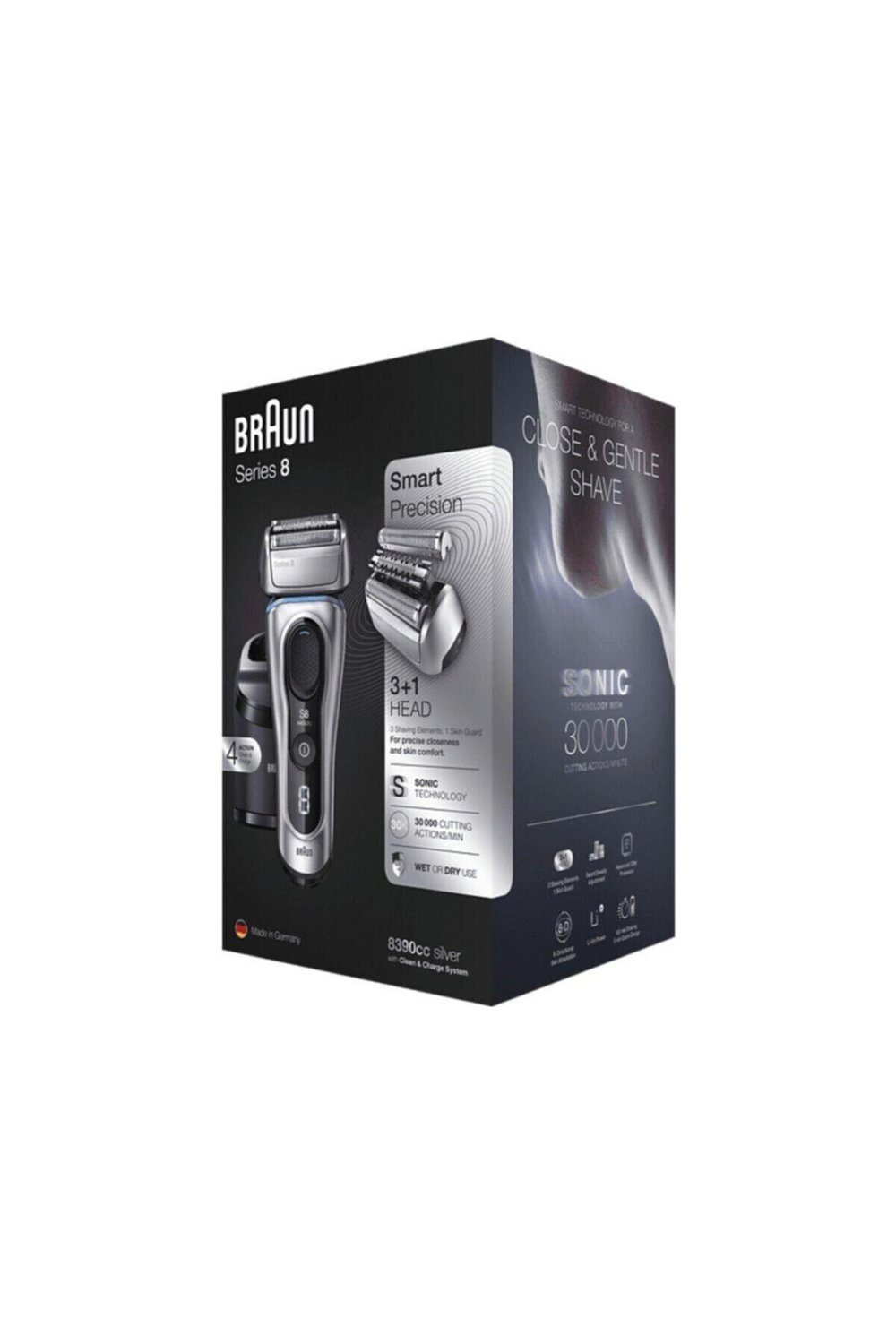 Braun Series 8 8390cc Kablosuz Traş Makinesi