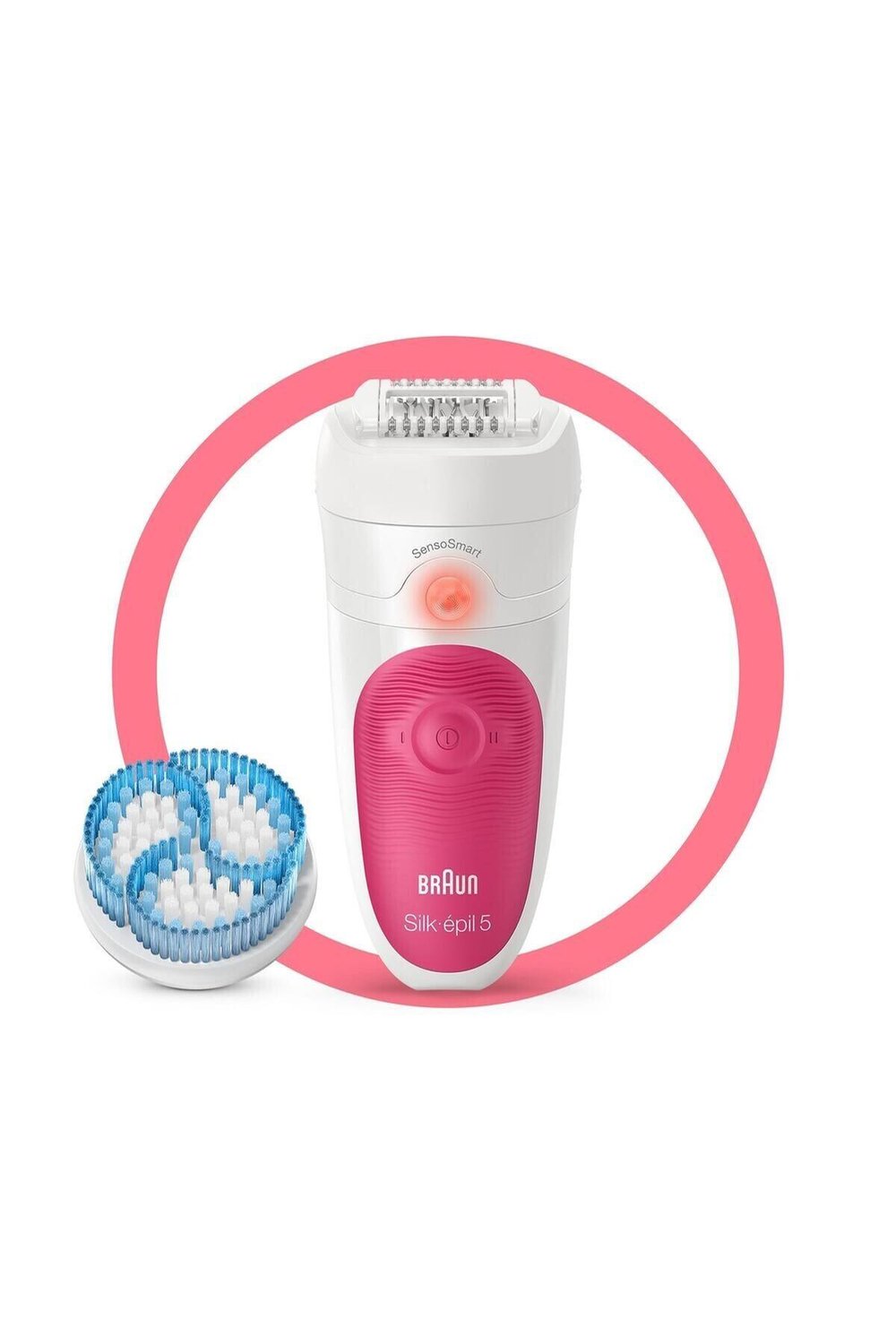 Braun Silk-Épil 5 5511 Sensosmart, Kablosuz, Islak&kuru, 2 Ek Parçalı, 2si 1 Arada Epilatör