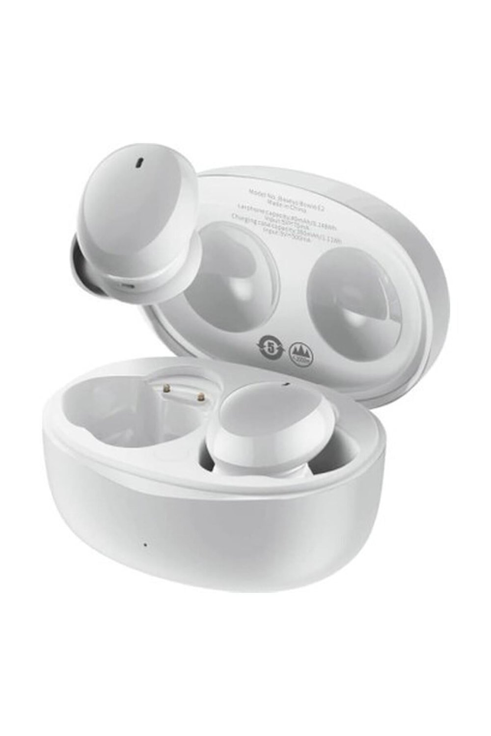 E2 Bowie True Wireless Bluetooth Kulaklık-Beyaz