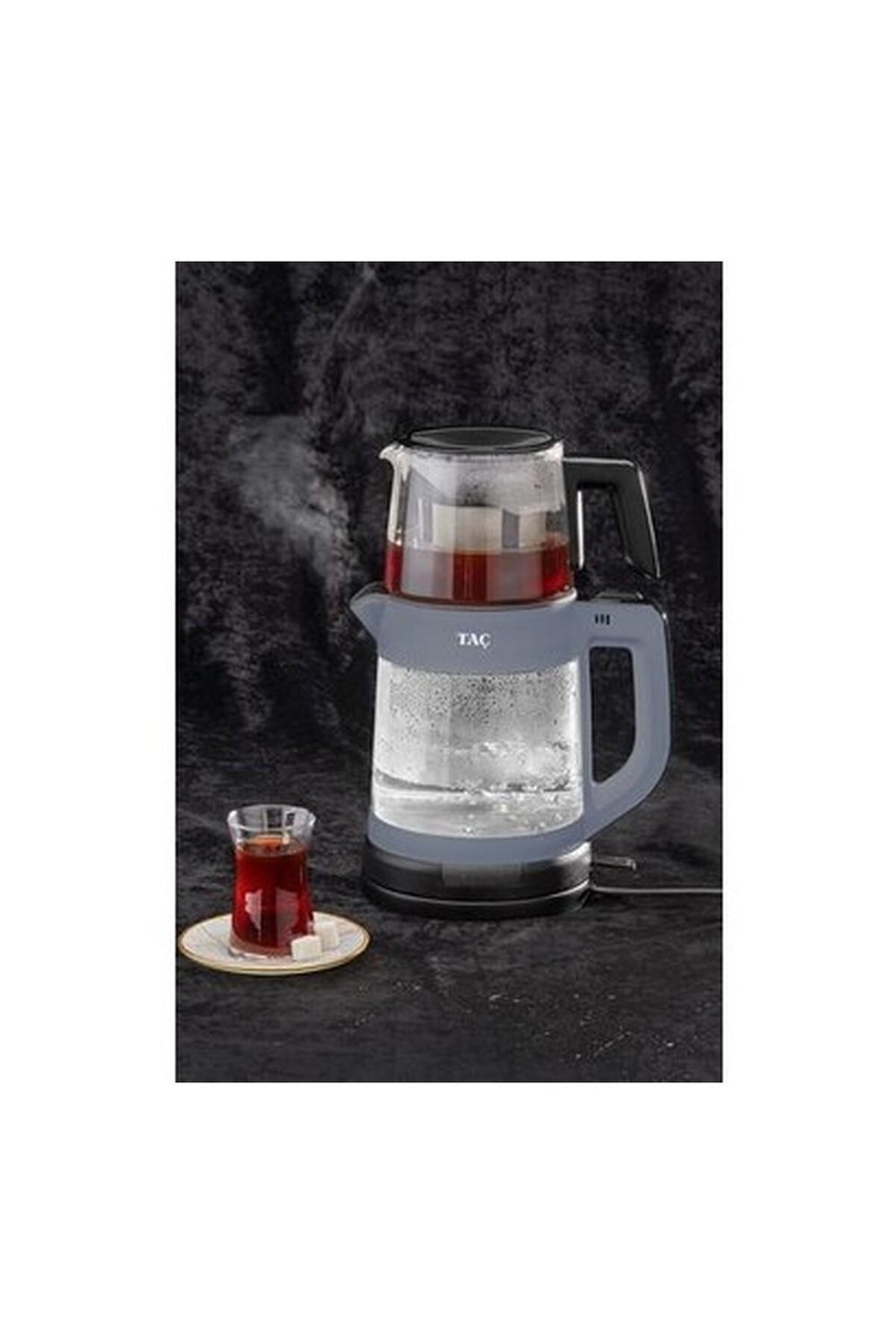 Glassdem Cam Demlikli Çay Makinesi