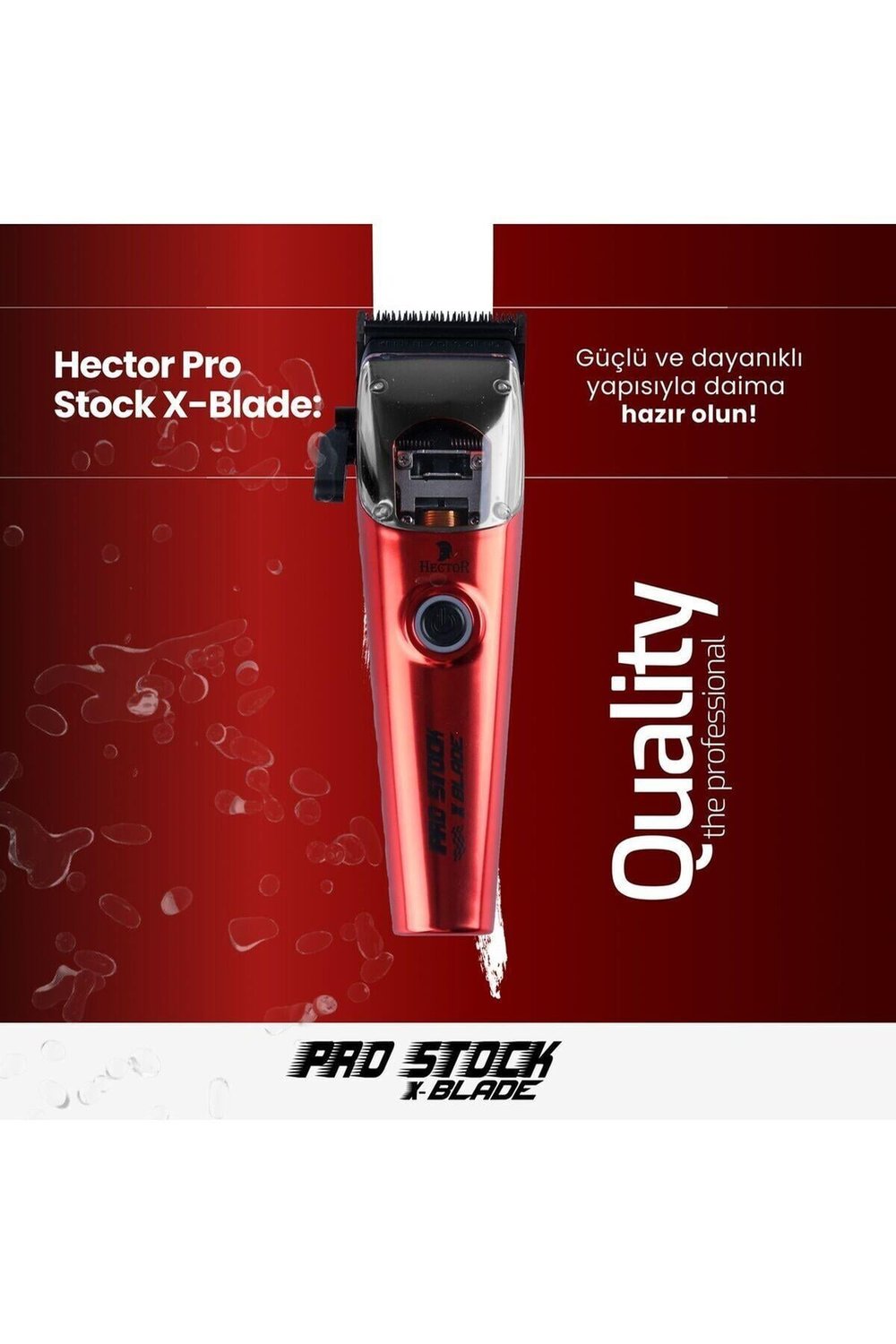Hector Pro Stock x Blade 11000 Devir Tıraş Makinesi