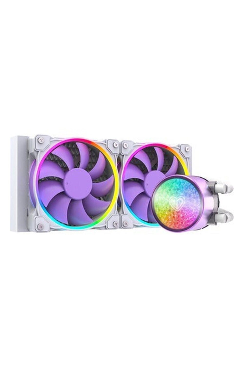 Id-Coolıng Pinkflow 240 Diamond Purple 4pin Pwm 240MM Argb Pembe Sıvı İşlemci Soğutucu