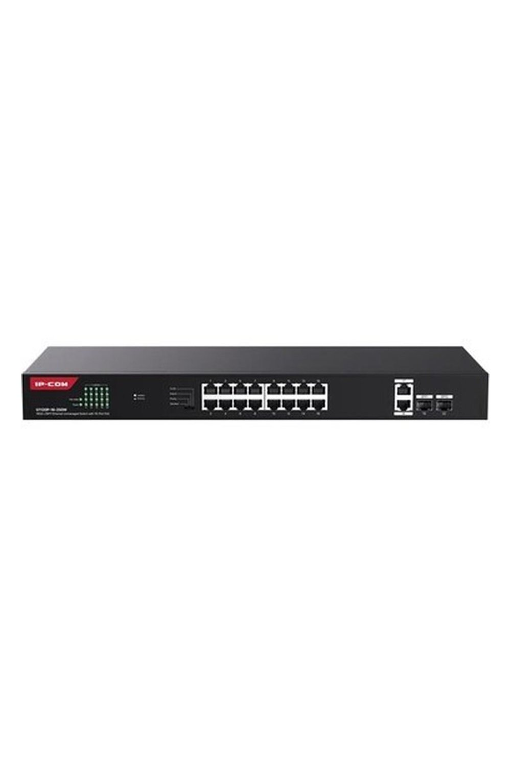 Ip-Com G1120P-16-250W 16 Port Gıgabıt+2xgb RJ45/SFP Uplınk 230W Poe Rackmount Swıtch