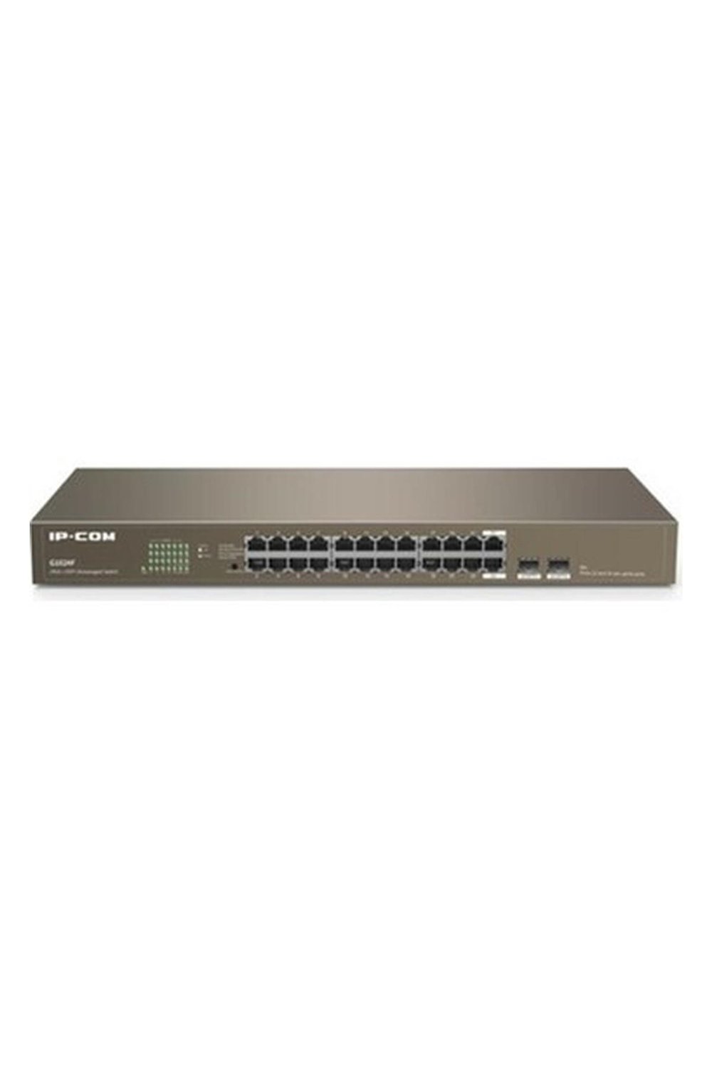 IP-COM IP-G1024F 24 PORT GIGABIT + 2X1GB SFP UPLINK RACKMOUNT SWITCH
