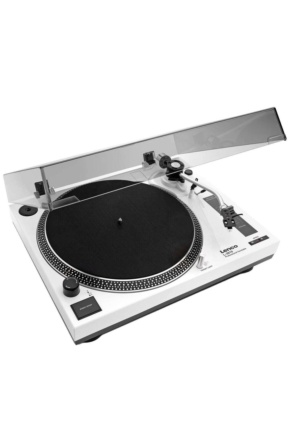 Lenco L-3810 Wh Usbli MP3E Kayıt Özellikli Pikap Plak Çalar Beyaz