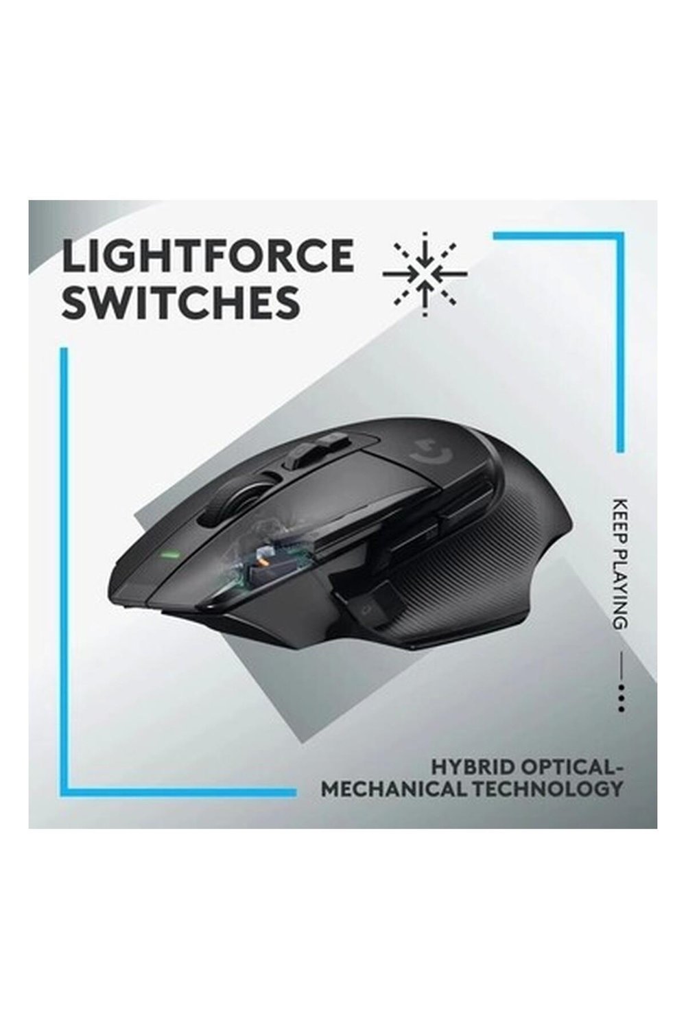 Logitech G502 x Plus Kablosuz Rgb Oyun Mouse Siyah Wireless