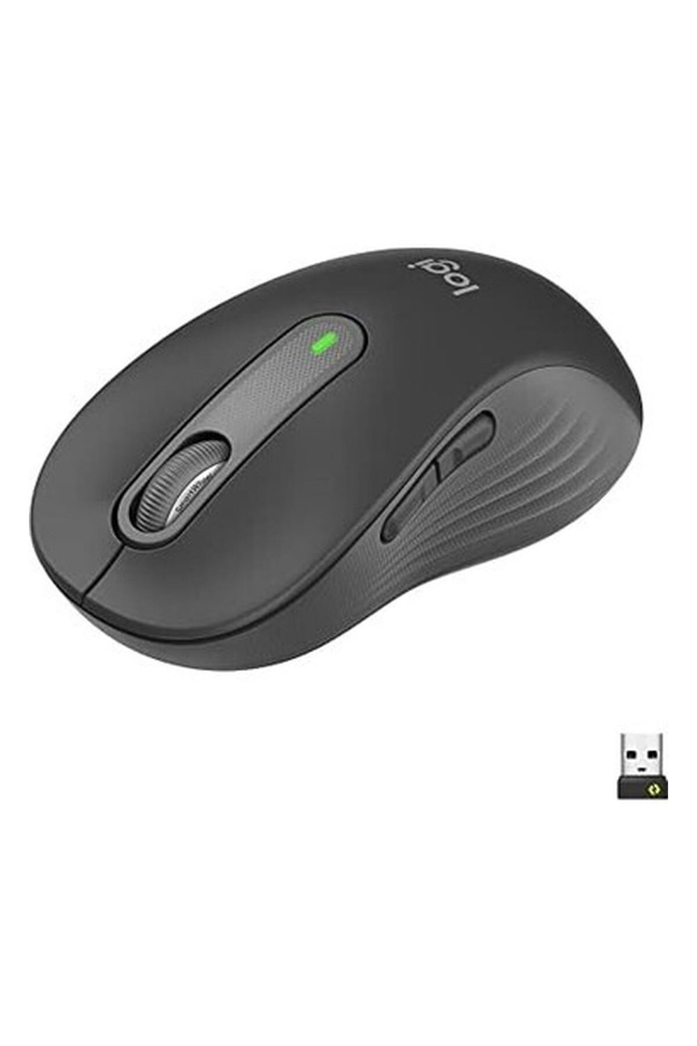 Ömrü, Siyah Ay Pil Alıcı, 24 Bolt USB Bluetooth, Logi 4000 Dpı, Için, Sessiz, Sağ El Büyük Boy Kablosuz Mouse, Signature M650 Yeni