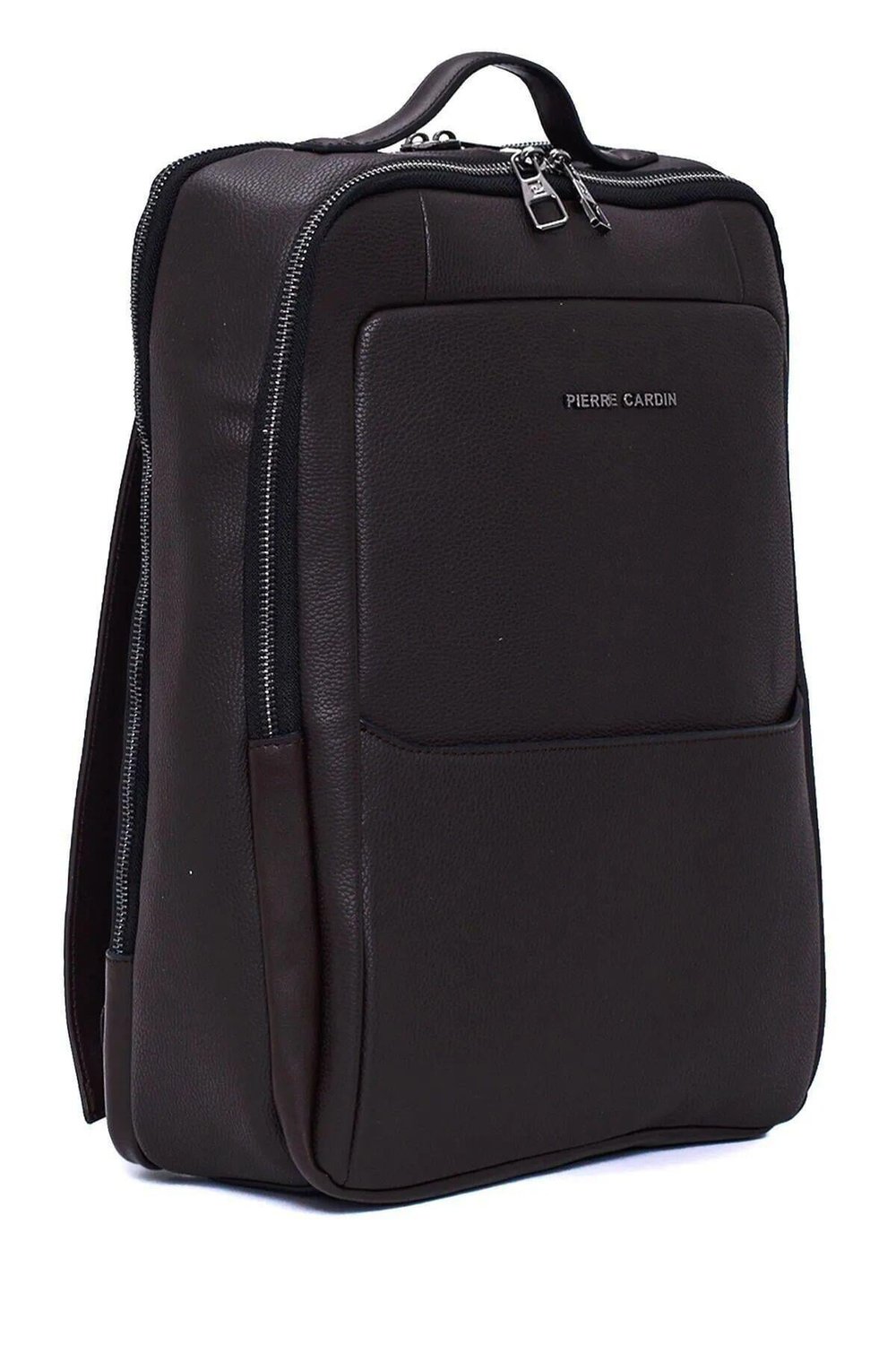 Pierre Cardin 1199 Unisex Sırt Çantası Laptop Çantası Evrak Çantası Kahverengi