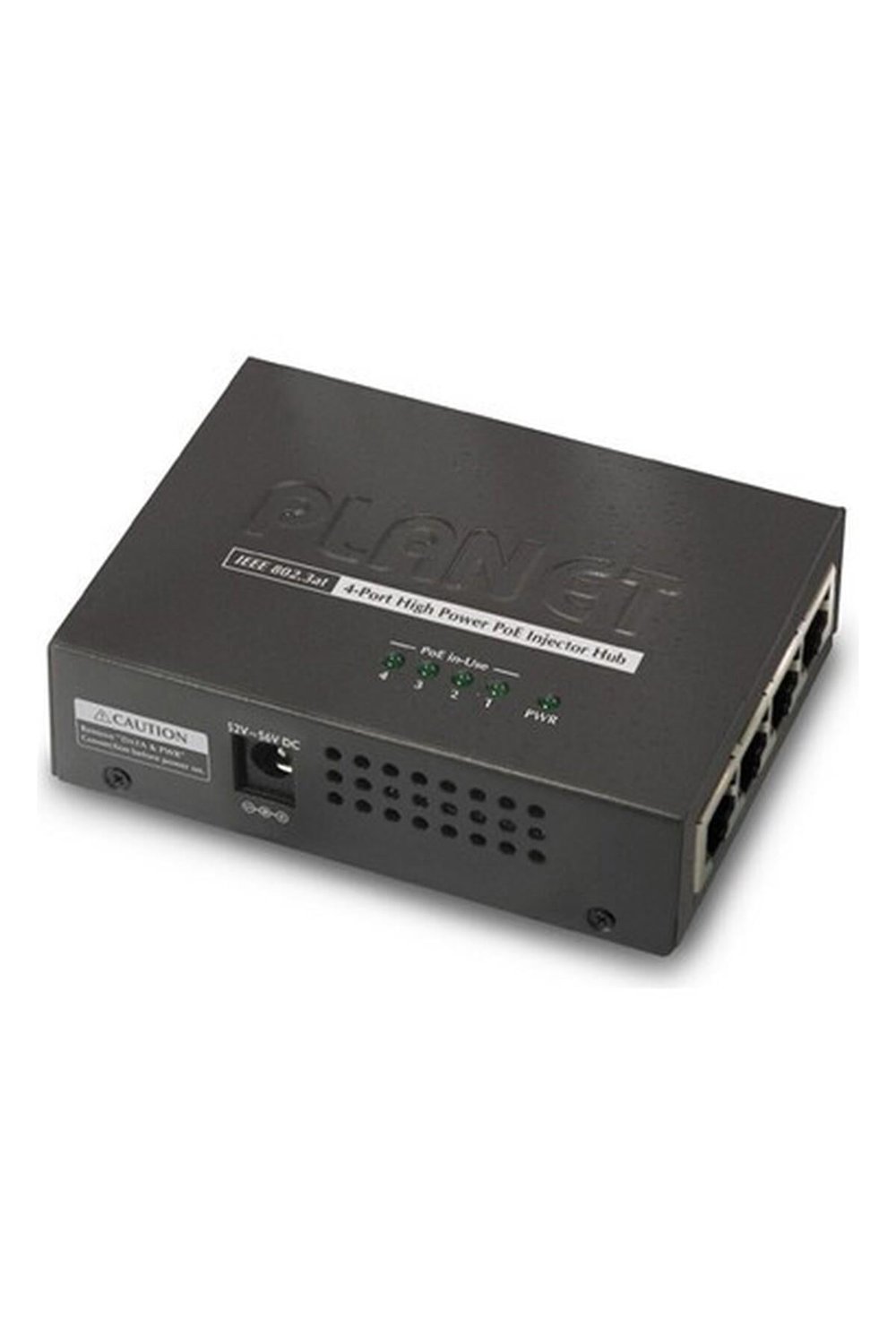 Planet PL-HPOE-460 4 Port Poe+ Injector 30.8 W Poe Switch