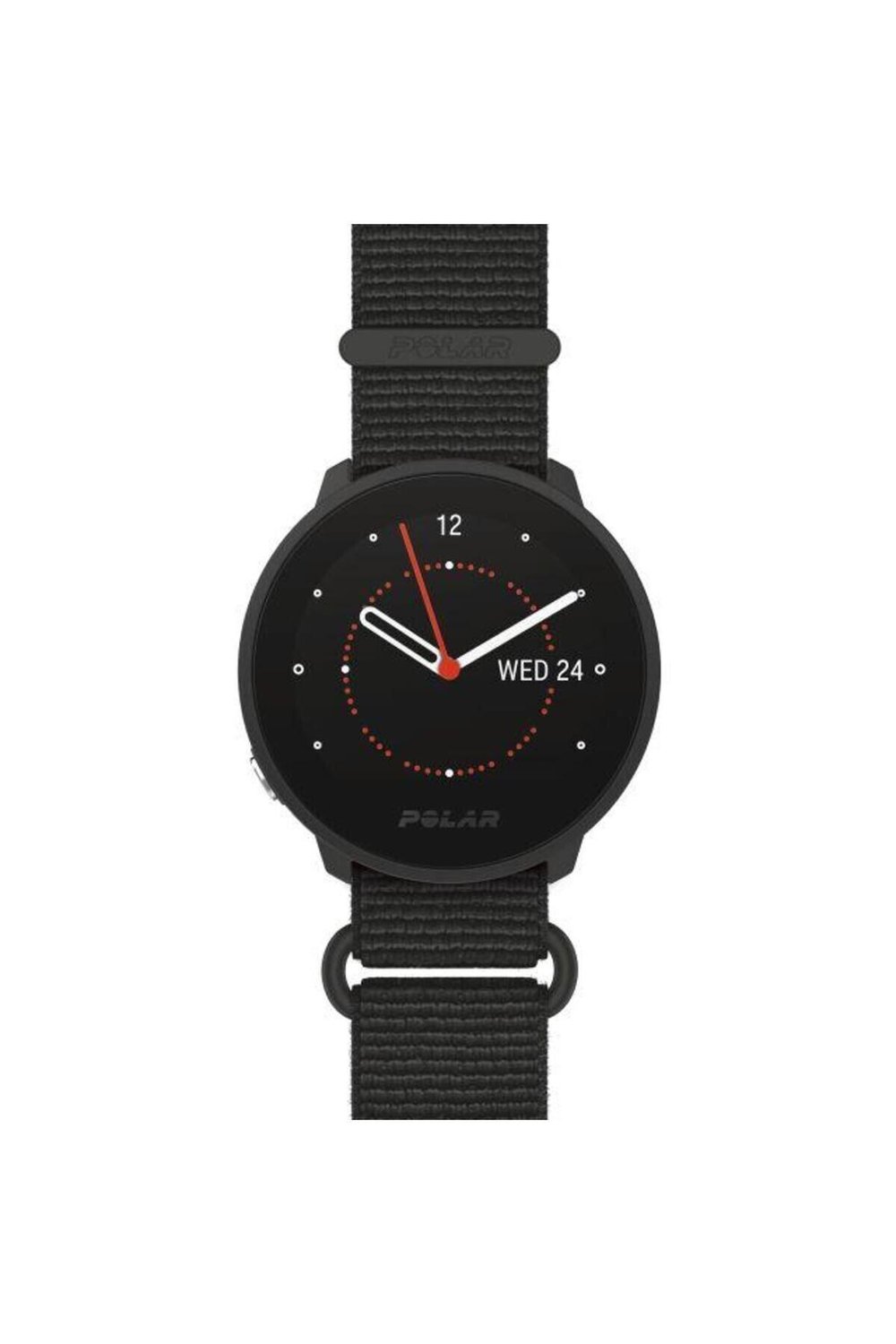 Polar Unite Bilekten Kalp Atış Hızı Ölçümü ve Uyku Takibi Özellikli Fitness Saati Siyah M-L Hook&loop