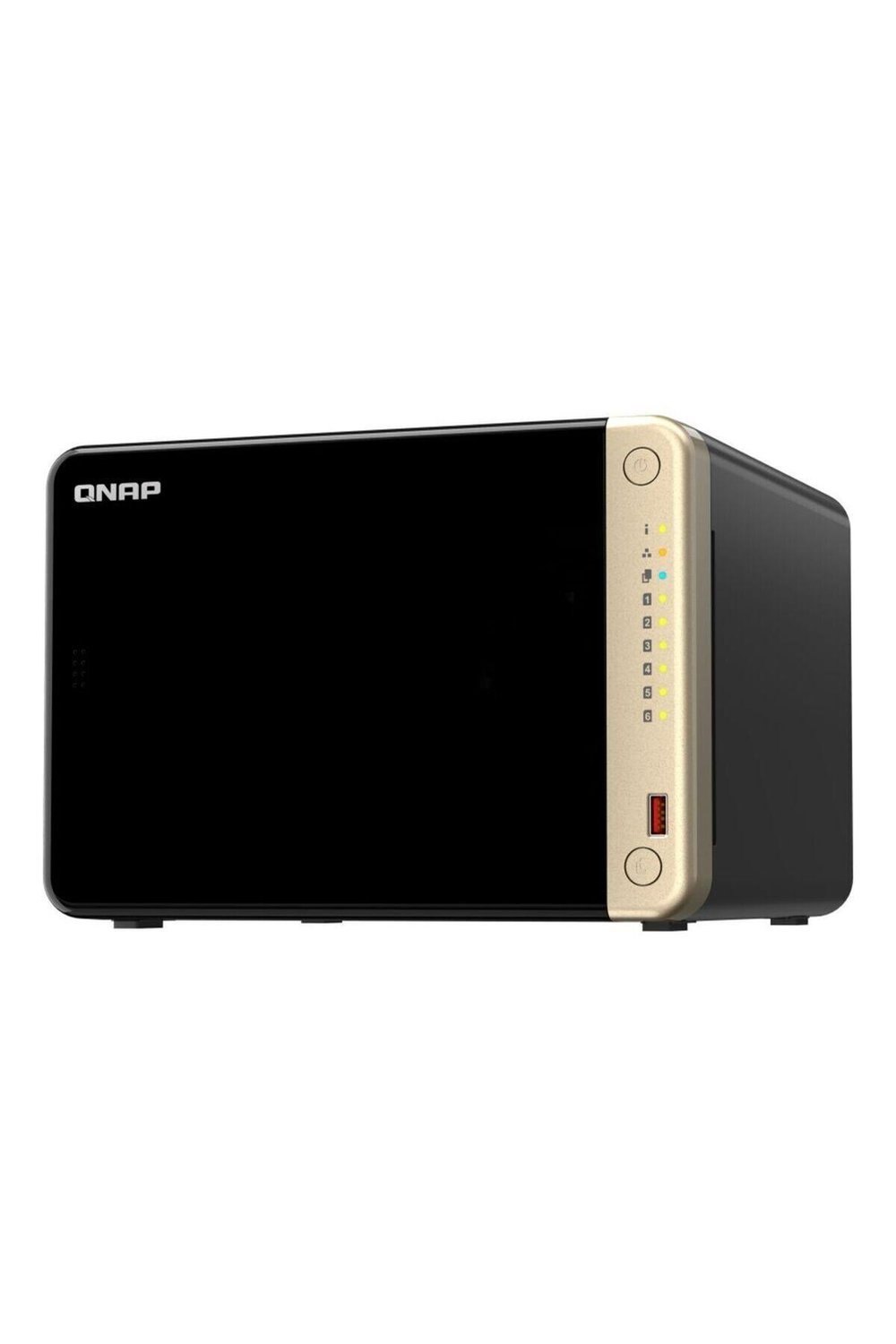 Qnap TS-664-8G 6 HDD Yuvalı, 8gb Ram, 2x M.2 2280 Pcıe Nas Depolama Ünitesi (TS-664-8G)