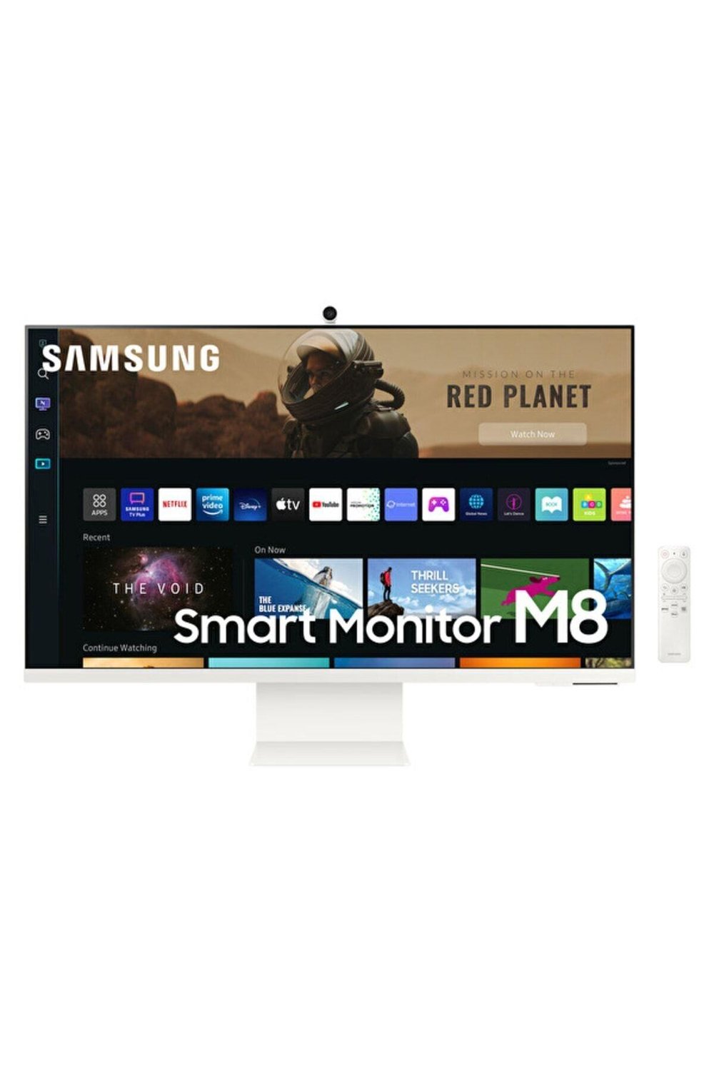 Samsung M8 Serisi LS32BM801UUXUF UHD 32” Dahili Kameralı Akıllı Monitör Beyaz