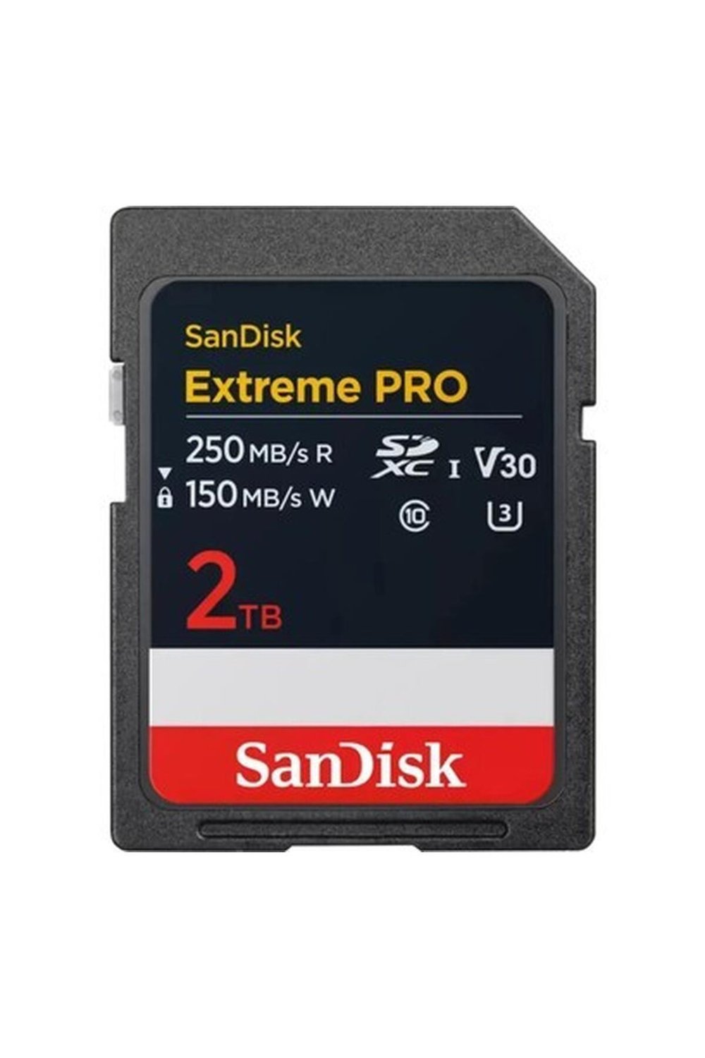 Sandisk Extreme Pro 2tb 250/150MB/S Sdxc V30 Uhs-I U3 Hafıza Kartı SDSDXXD-2T00-GN4IN