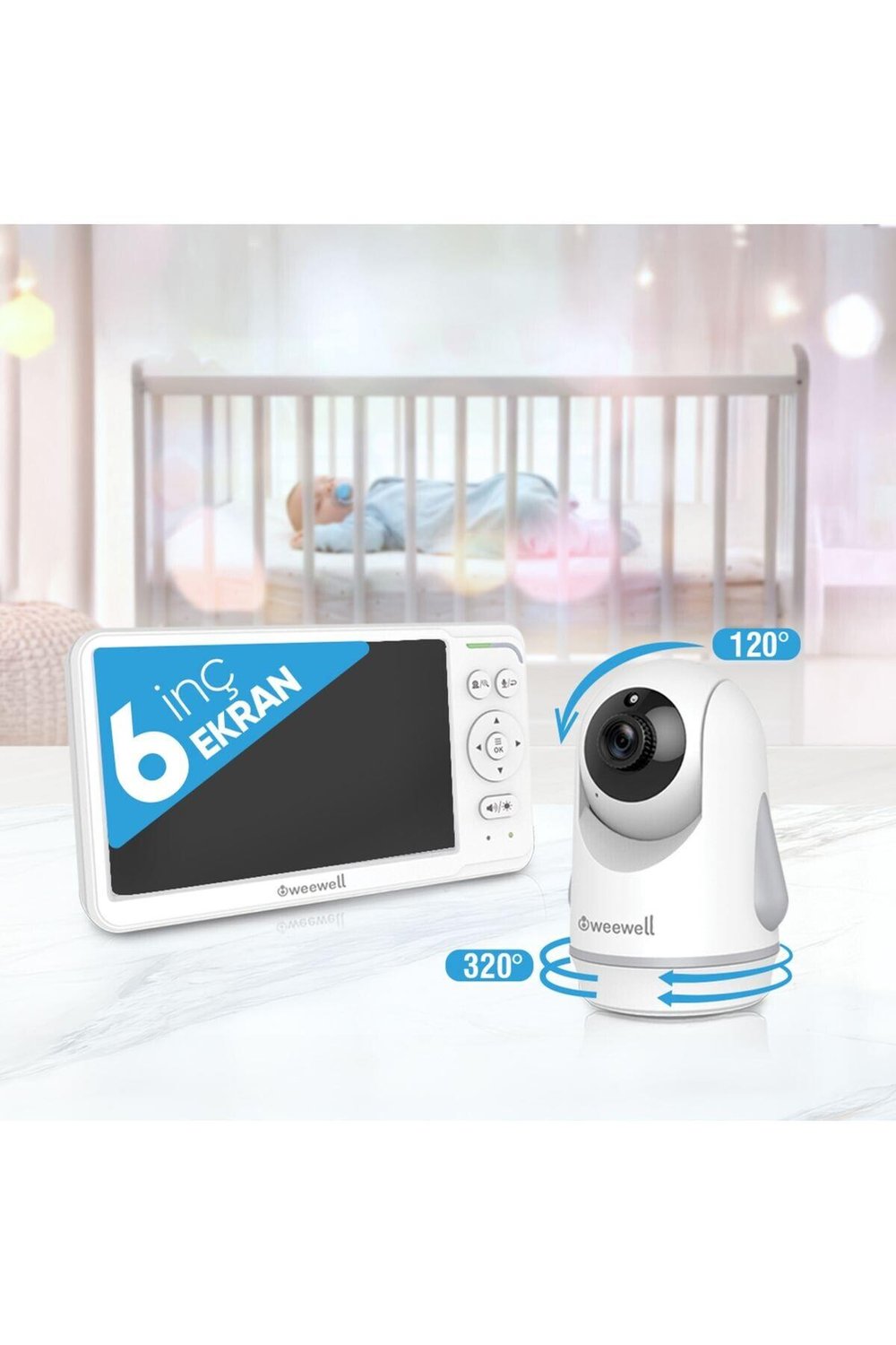 Weewell WMV880 Dijital Kablosuz Bebek Izleme Cihazı