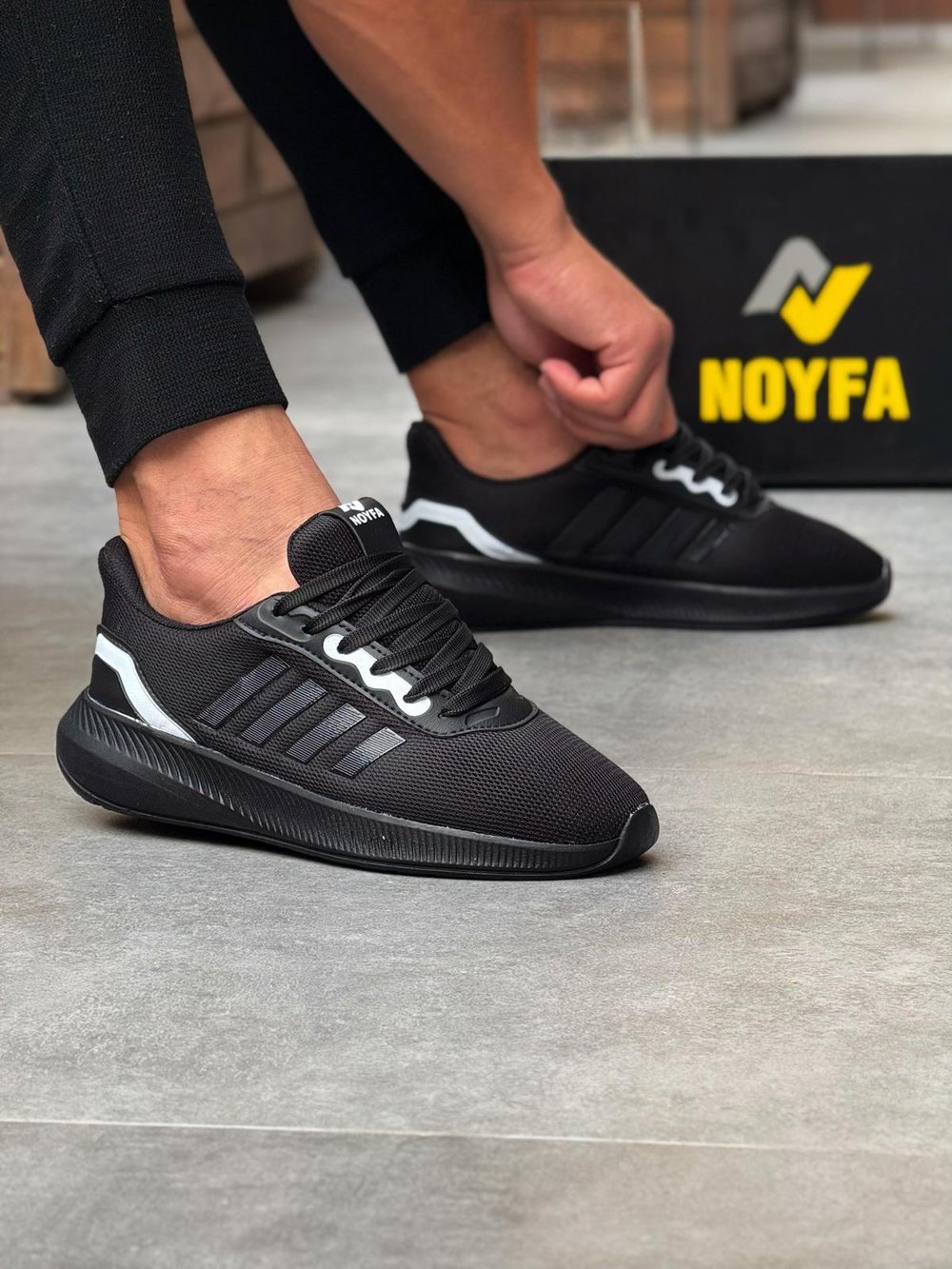NOYFA06 GÜNLÜK YÜKSEK TABAN RAHAT SPOR ERKEK AYAKKABI 