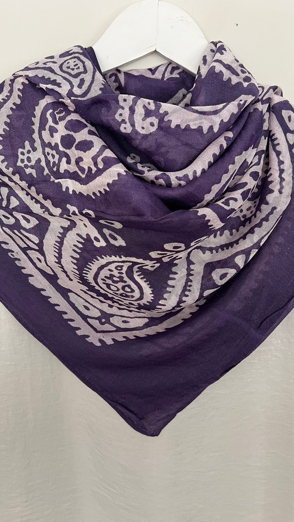 Mor Kelagayi Eşarp 130x130