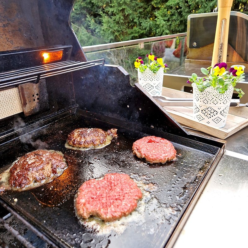 Berfmann Barbekü Paslanmaz Çelik Tepan Izgara 35×46