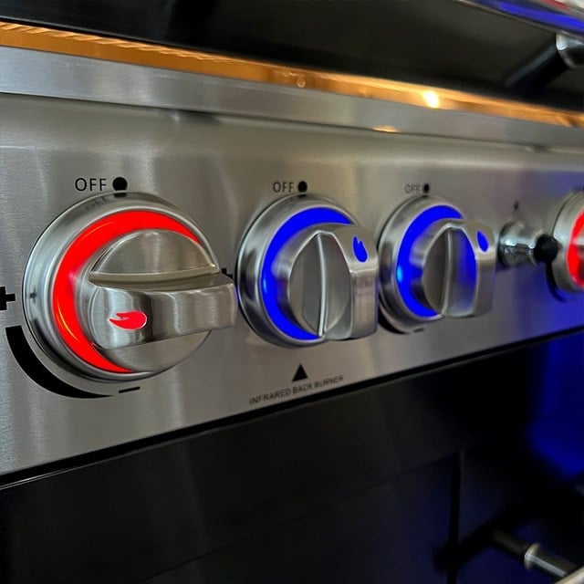Berfmann Chef/Built-in/Prime Barbekü Kontrol Düğmesi (Çift Renkli)