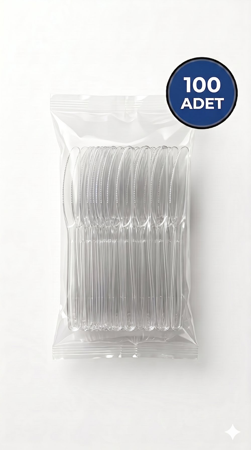 Plastik Bıçak 50 Adet
