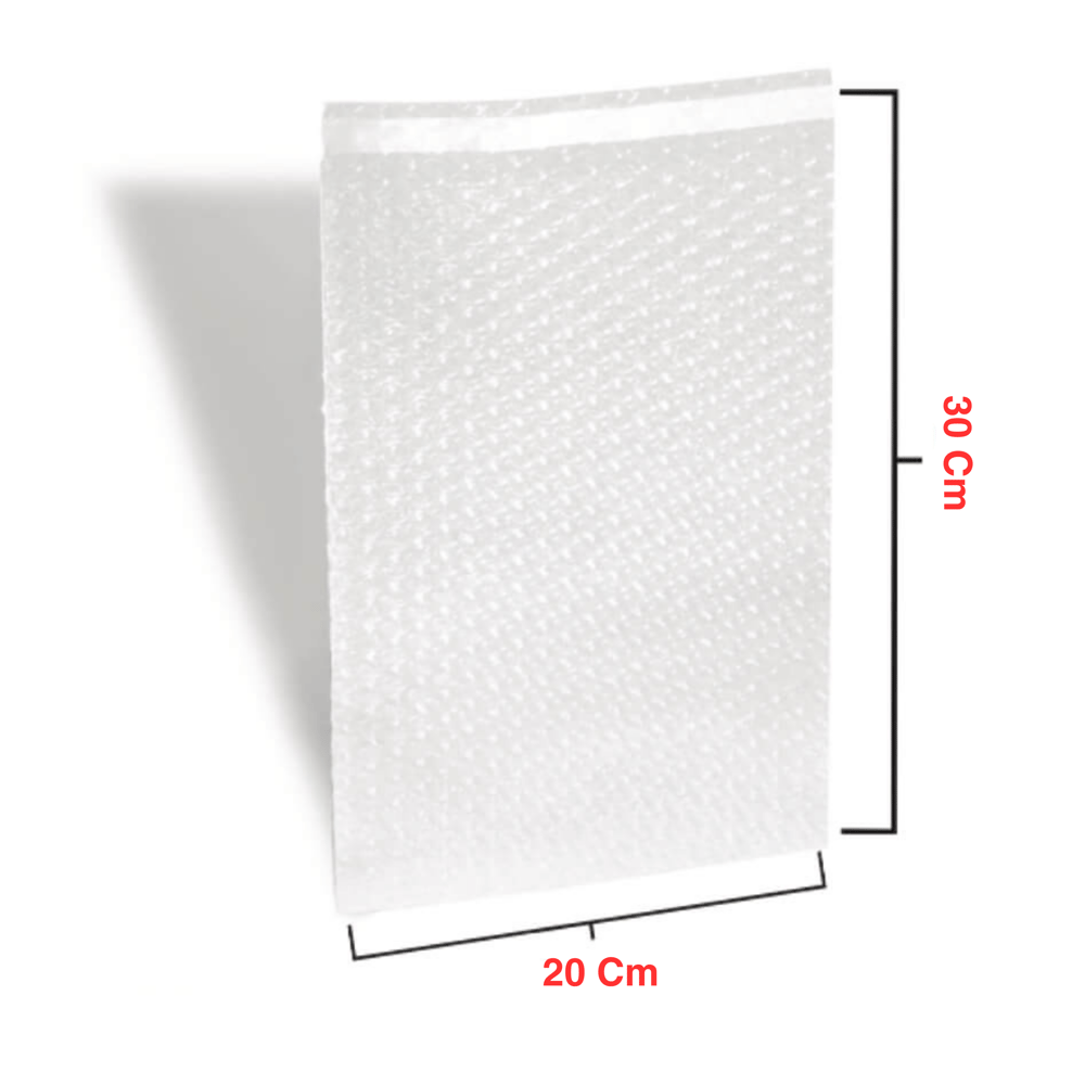 Şeffaf Balonlu Torba 20x30+5 - 50 Adet