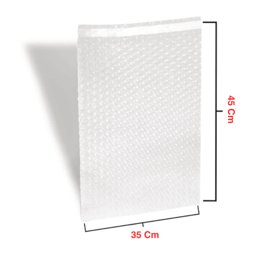 Şeffaf Balonlu Torba 35x45+5 - 50 Adet