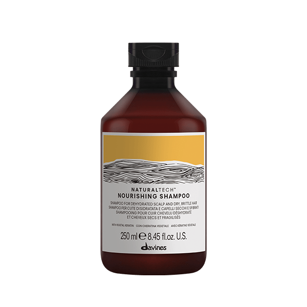 Davines Natural Tech Nourishing Şampuan 250ml. – Kuru ve Hasarlı Saçlar İçin Sülfatsız Bakım