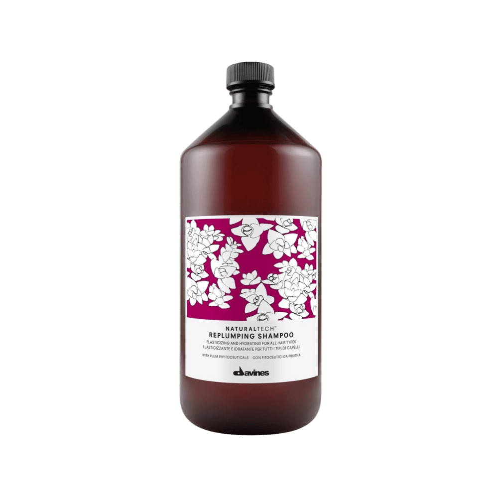 Davines Natural Tech Replumping Şampuan 1000ml. – Esneklik ve Nem Kazandırıcı