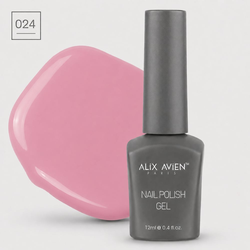 Klasik SeriAlix AvienAlix Avien Kalıcı Oje 12ml. 024 Gül Kurusu