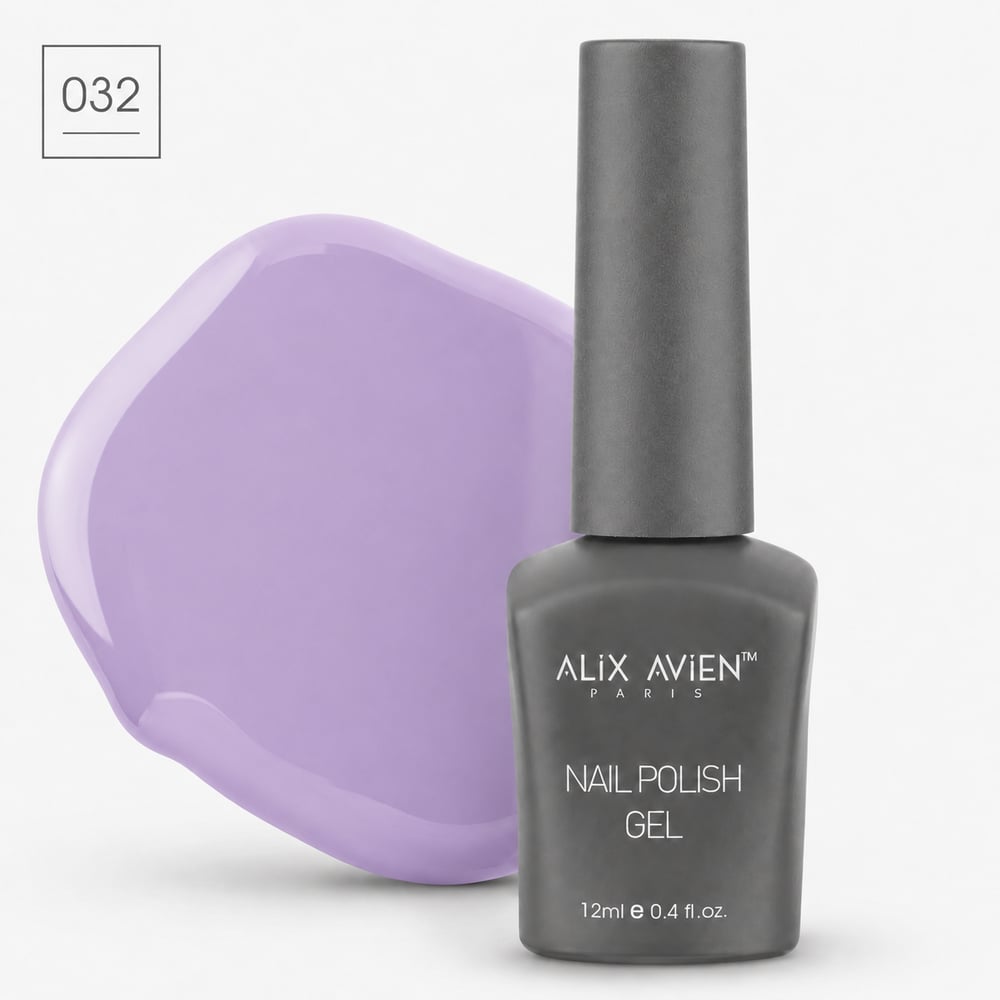 Klasik SeriAlix AvienAlix Avien Kalıcı Oje 12ml. 032 Lila