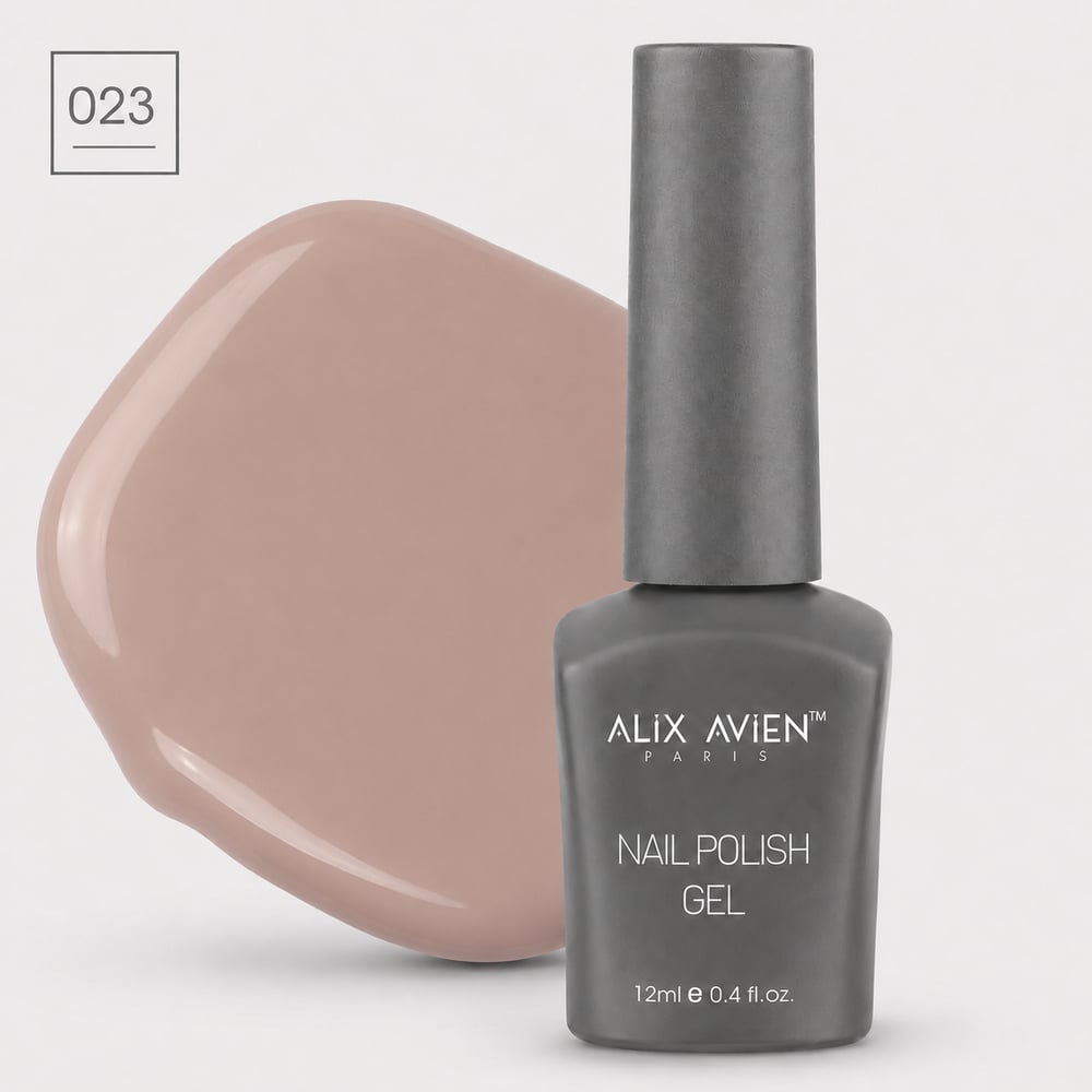 Klasik SeriAlix AvienAlix Avien Kalıcı Oje 12ml. 023 Toprak Nude