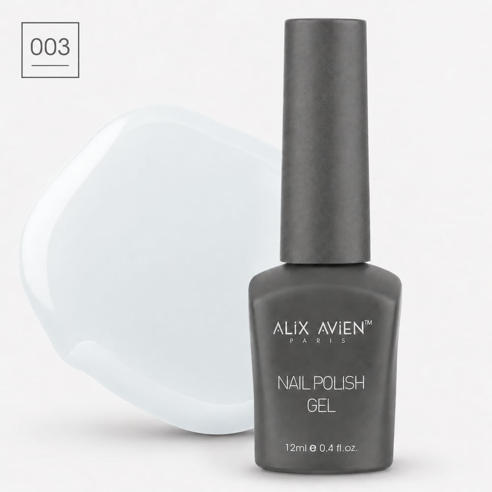 Klasik SeriAlix AvienAlix Avien Kalıcı Oje 12ml. İnci Beyaz