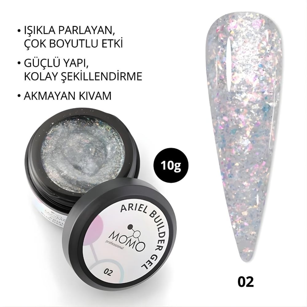 Momo Ariel Builder Gel 10gr. No:02