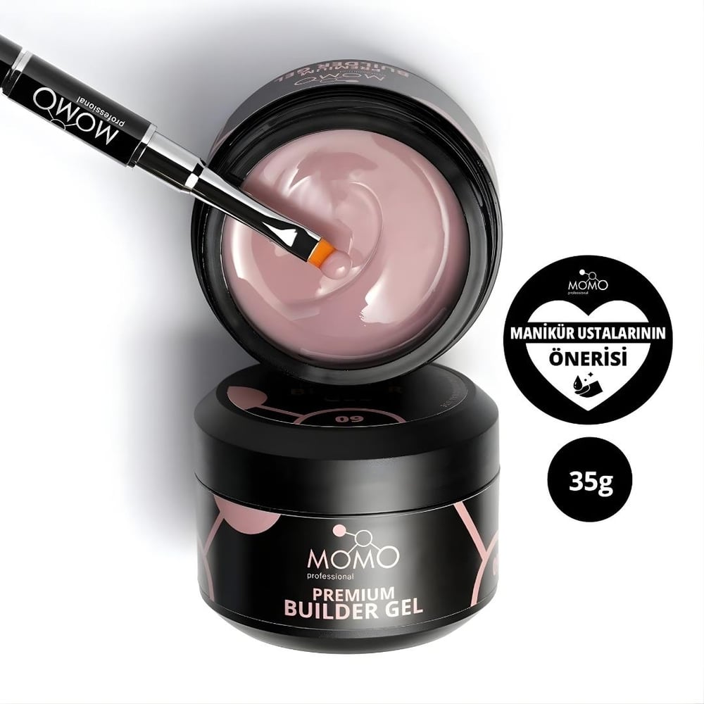 Momo Premium Builder Gel 35gr. No:09 Vizon