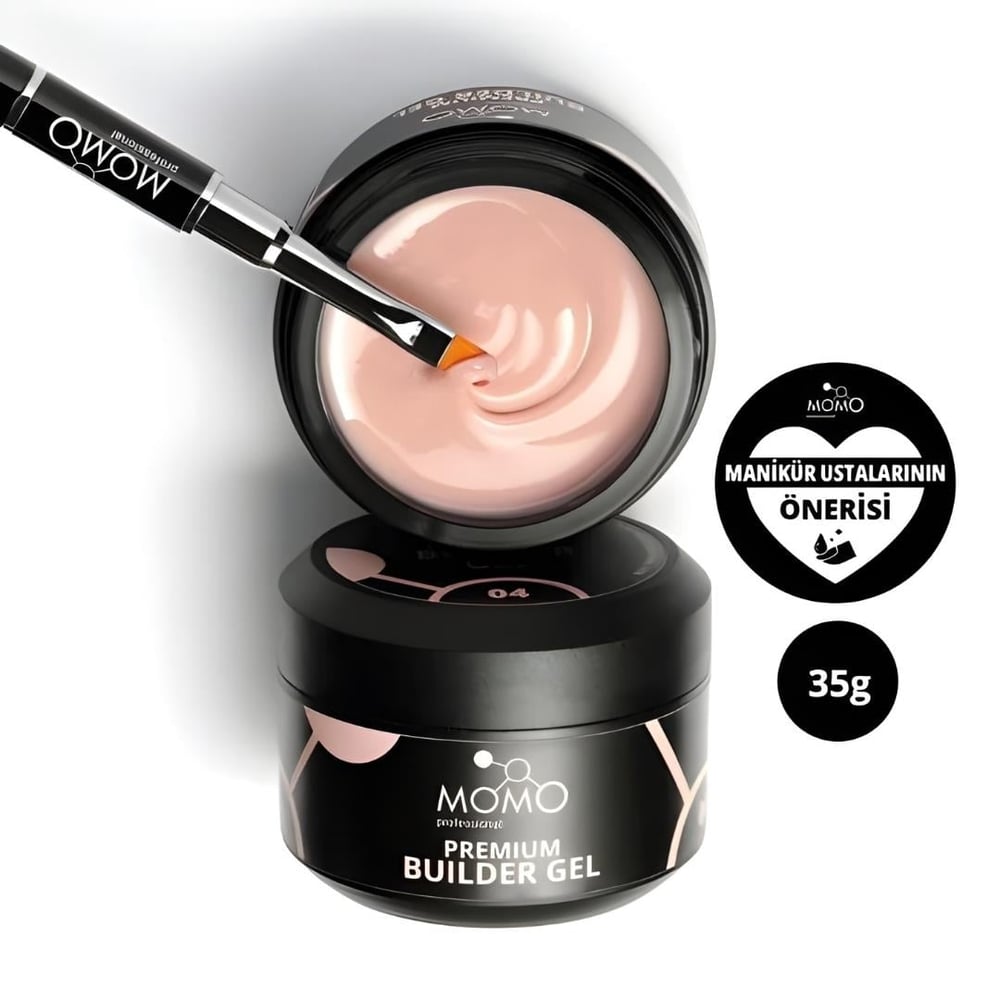 Momo Premium Builder Gel 35gr. No:04 Bej