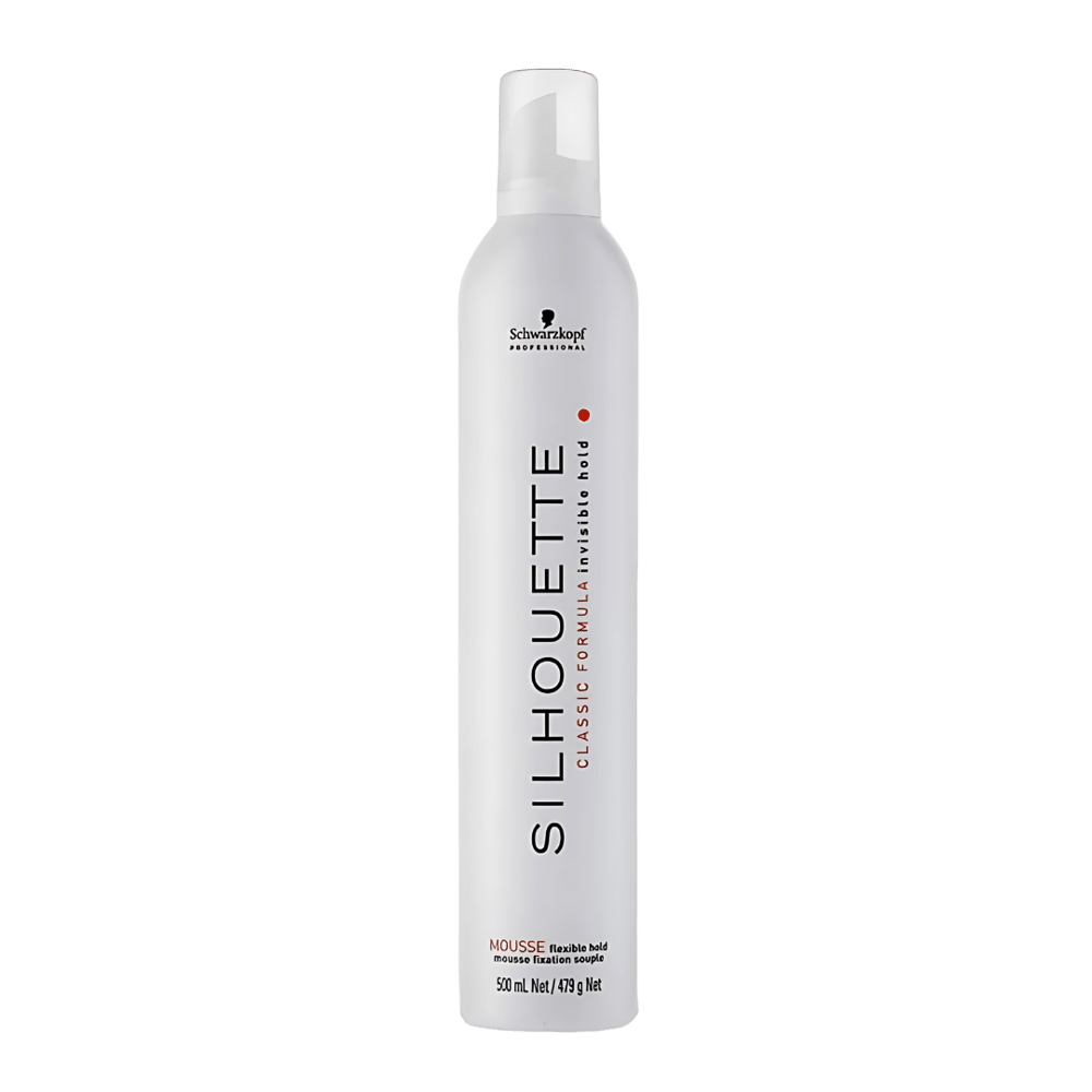 Silhouette Saç Köpüğü 500ml beyaz saçlar için güçlü tutuş ve maksimum hacim sağlayan köpük