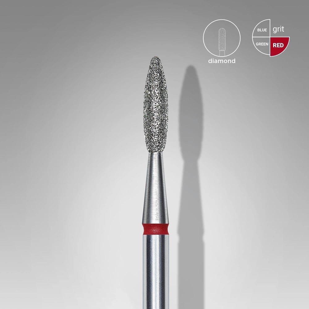 Staleks Pro Elmas Alev Freze Kırmızı FA10R021/8
