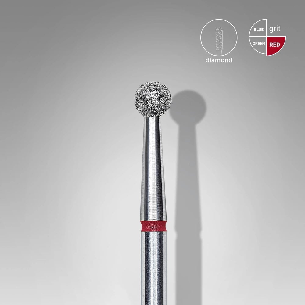 Staleks Pro Elmas Küre Freze Kırmızı FA01R035