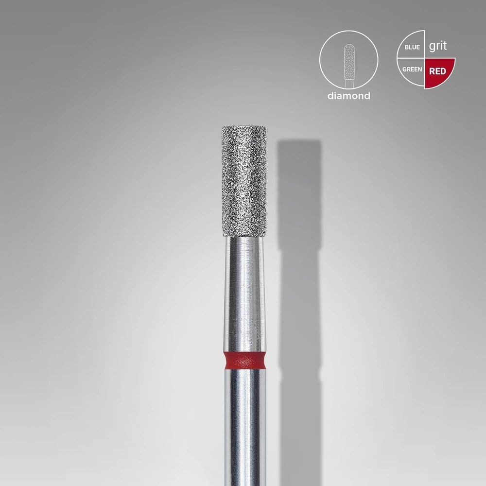 Staleks Pro Elmas Silindir Freze Kırmız FA20R025/6