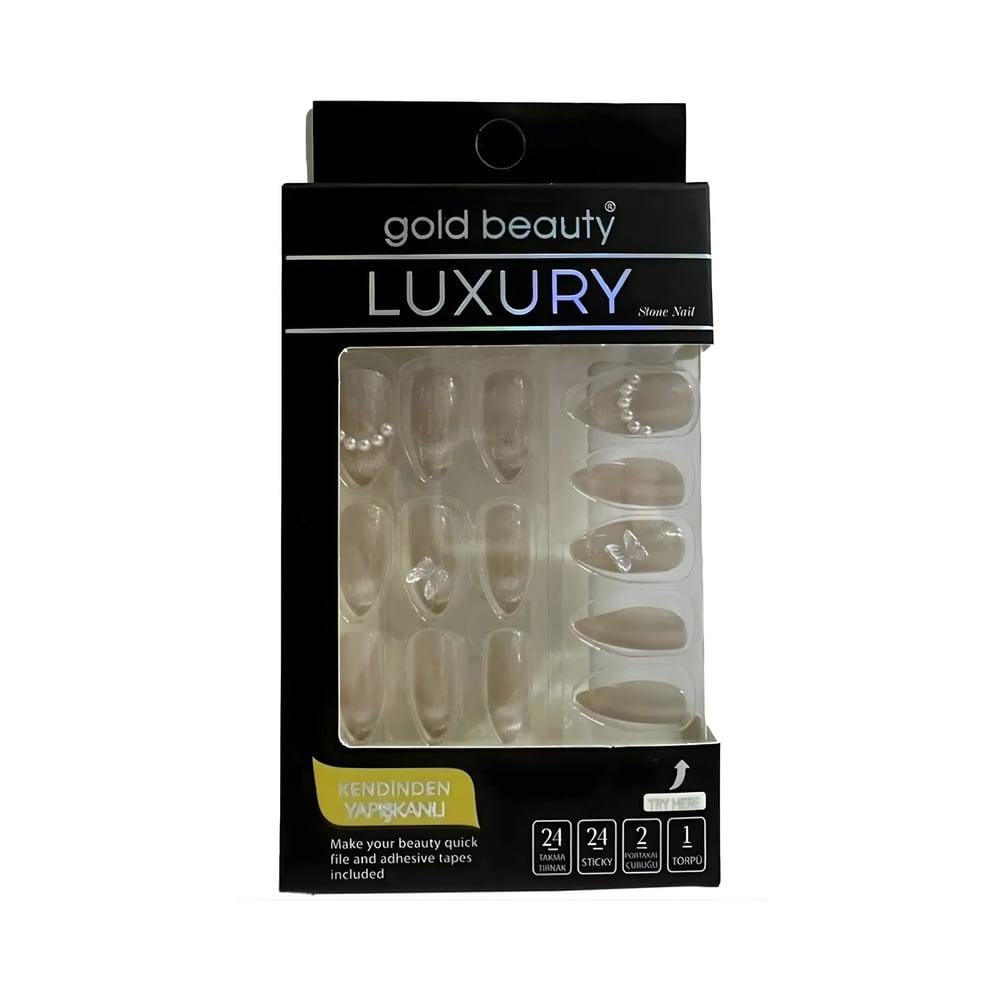Takma TırnakGold BeautyGold Beauty Takma Tırnak EP-1525-7