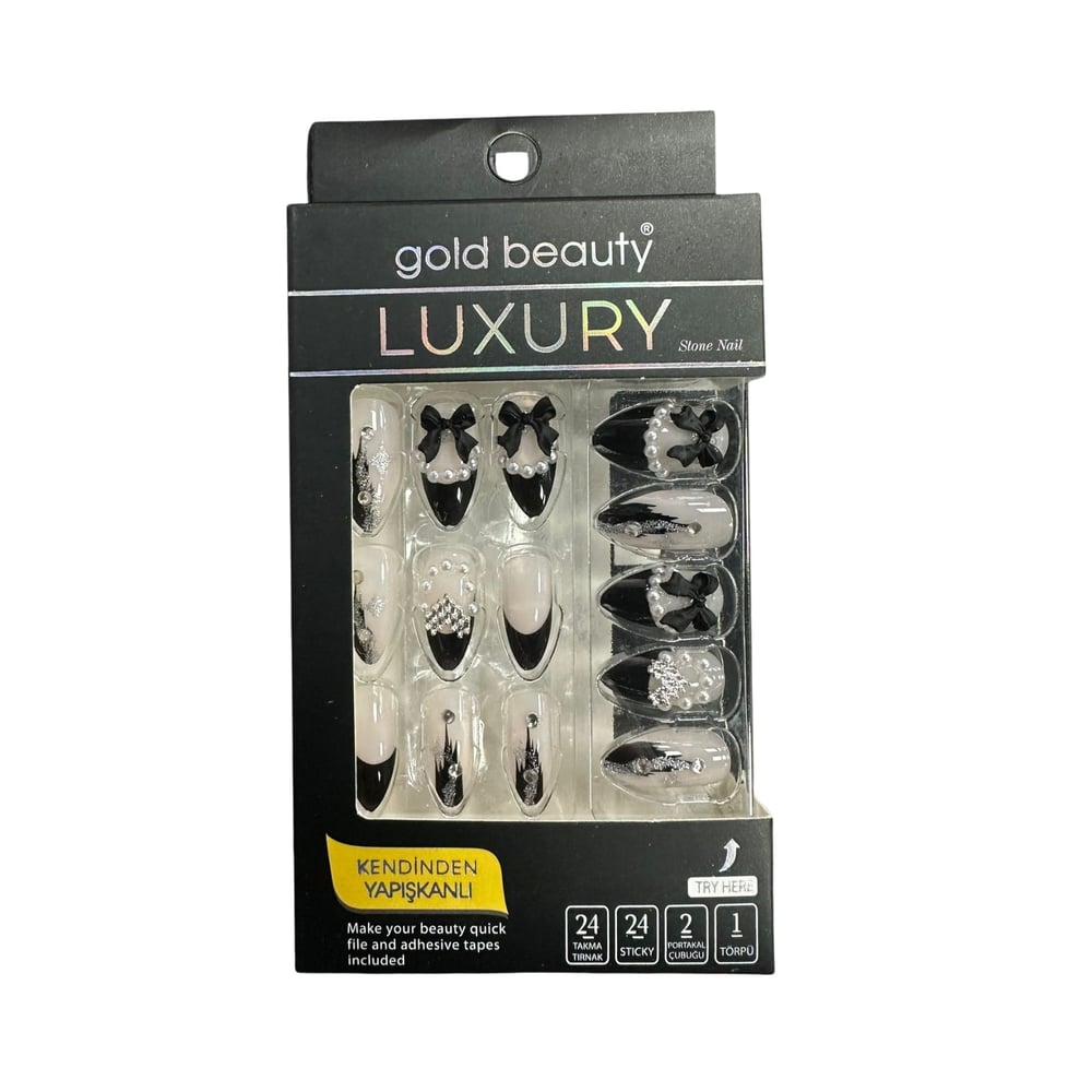 Takma TırnakGold BeautyGold Beauty Takma Tırnak EP-1525-18