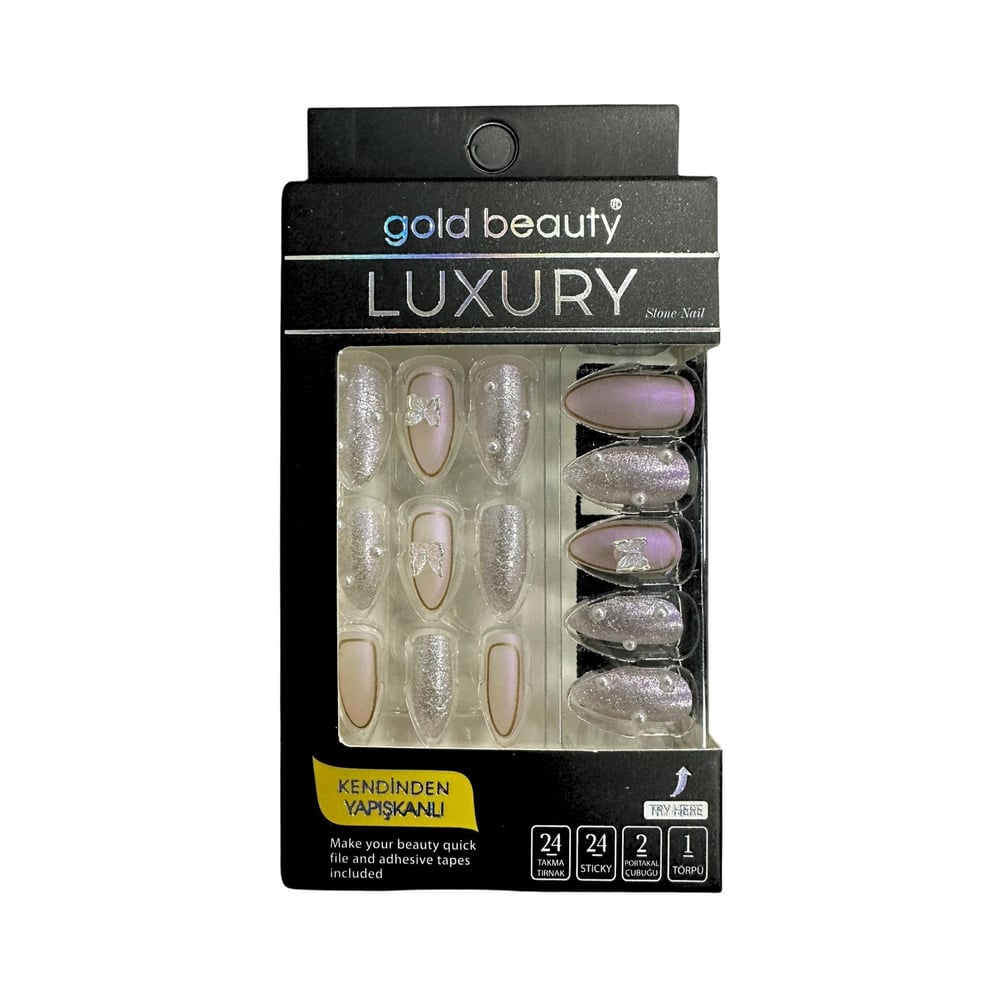 Takma TırnakGold BeautyGold Beauty Takma Tırnak EP-1525-13