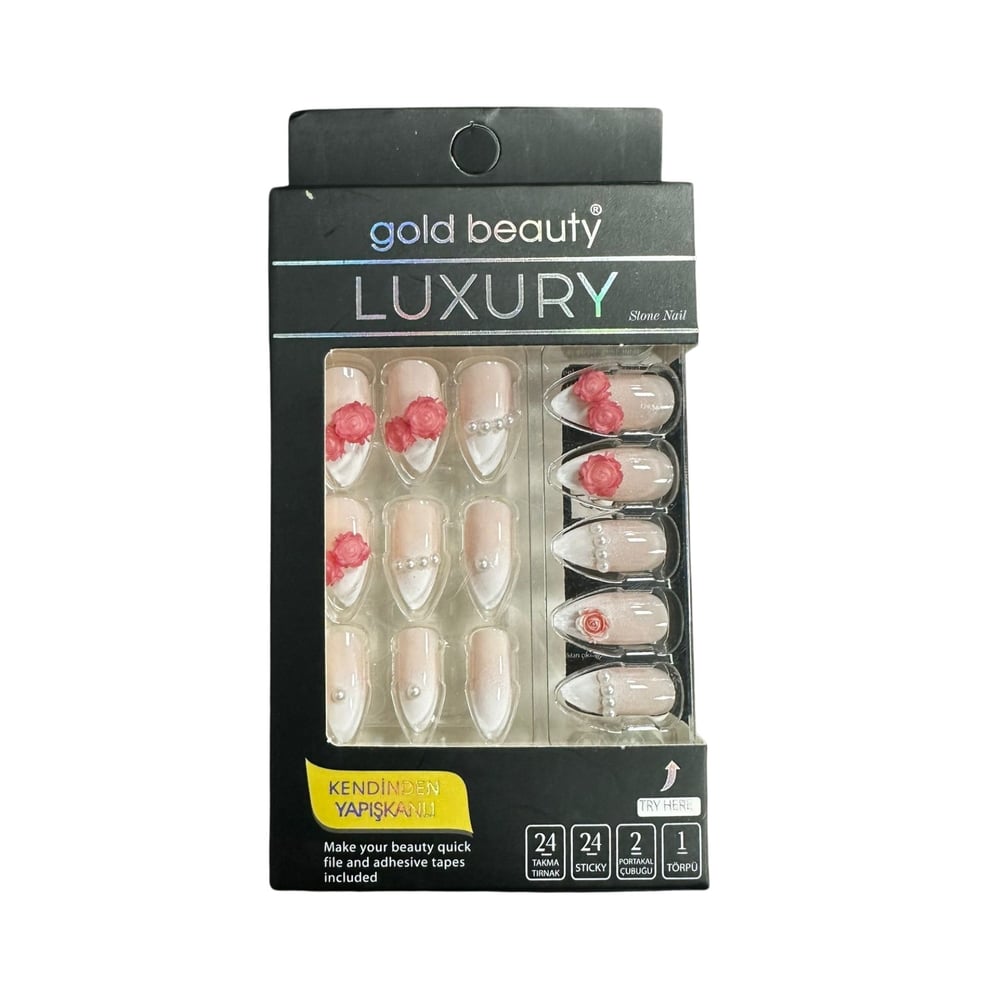 Takma TırnakGold BeautyGold Beauty Takma Tırnak EP-1525-21