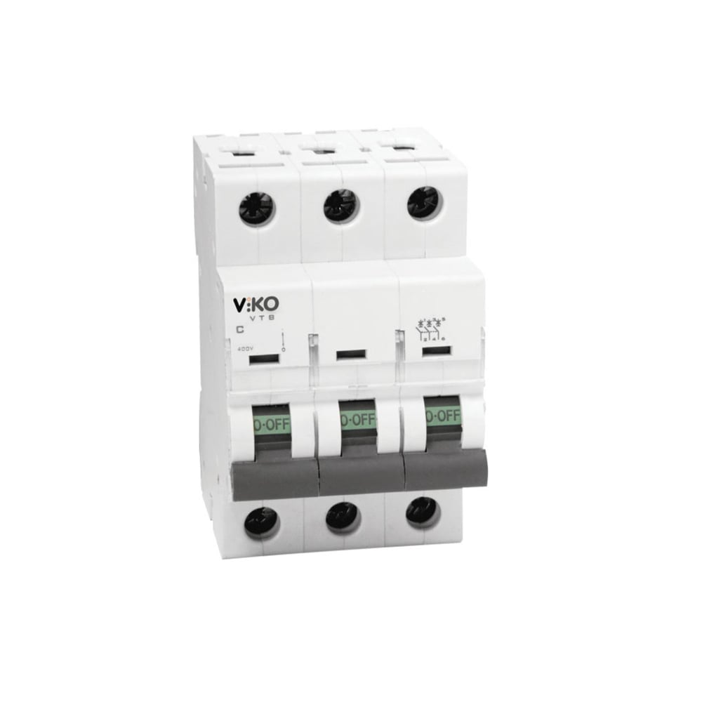 3x40A C TİPİ W OTOMAT 4,5kA VİKO