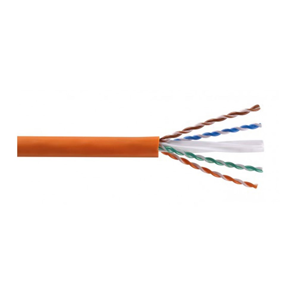CAT-6 U/UTP 4X2X23 HF TURUNCU KABLO REÇBER 