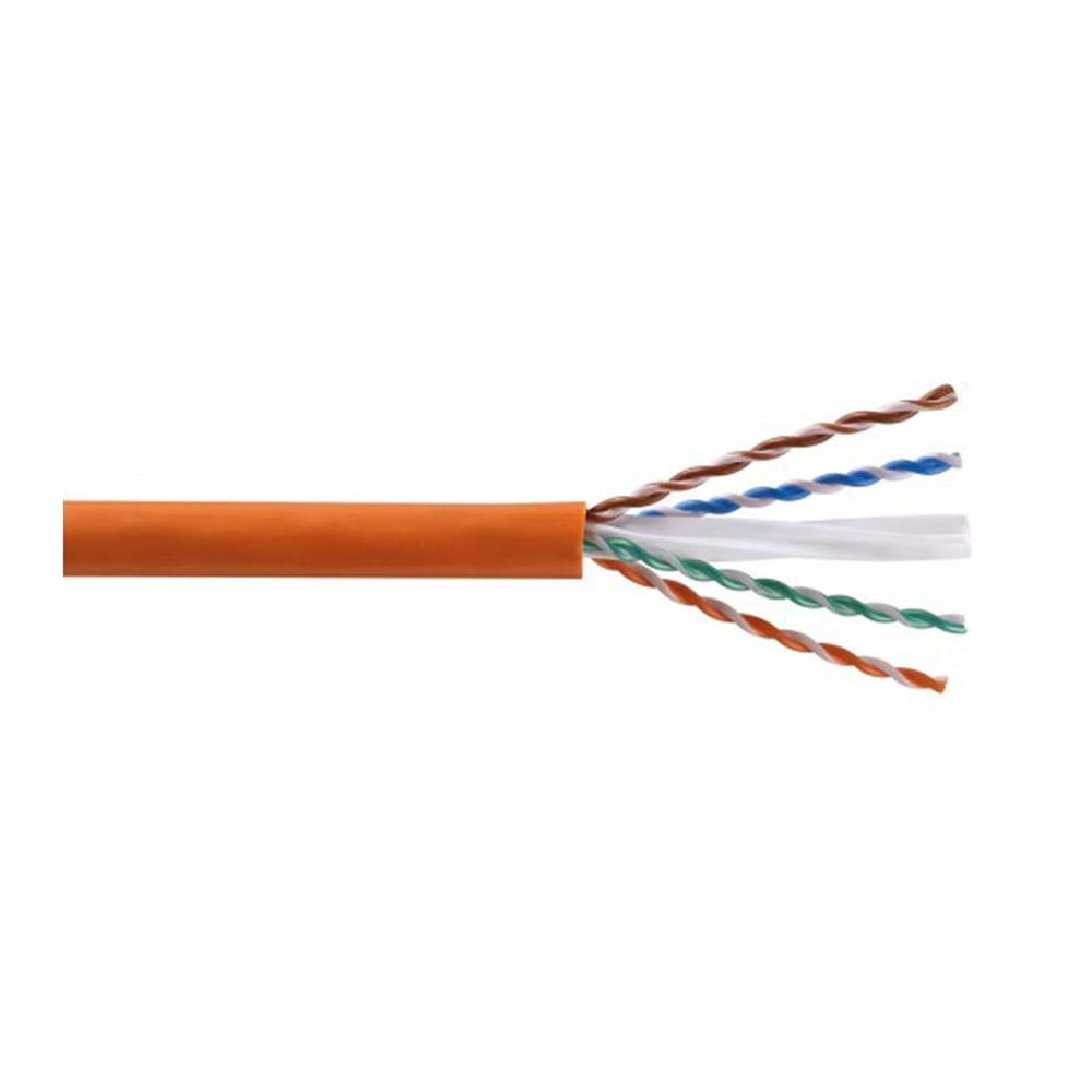CAT-6 U/UTP 4X2X23 HF TURUNCU KABLO REÇBER 