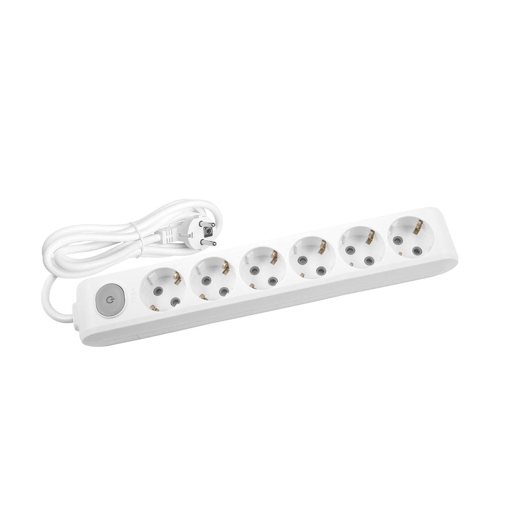 MULTİ-LET ALTILI PRİZ ANAH TOP KABLOLU Ç.K. 1 MT